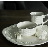 Набор десертных тарелок Gien Pont Aux Choux Blanc 1151B4A534 - Изображение №2 — Chaika Market