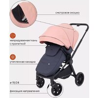 Коляска прогулочная «книга» Rant Energy Basic RA096 (коралловый) - Изображение №4 — Chaika Market