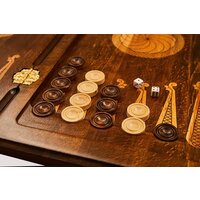 Шашки/нарды Ustyan Армянский фрактал GU099-6 - Изображение №8 — Chaika Market