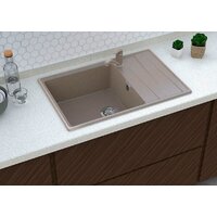 Кухонная мойка GranFest GF-LV-760L (черный) - Изображение №3 — Chaika Market