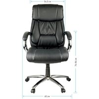Офисное кресло Helmi Confidence HL-E20 282347 (черный) - Изображение №8 — Chaika Market