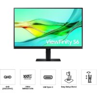 Монитор Samsung ViewFinity S6 LS27D600UAUXEN - Изображение №4 — Chaika Market