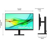 Монитор Samsung ViewFinity S6 LS27D600UAUXEN - Изображение №5 — Chaika Market
