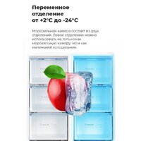Четырёхдверный холодильник MAUNFELD MFF181NFW - Изображение №23 — Chaika Market