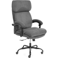 Офисное кресло TetChair Chief metalBL (ткань, серый, KUB 05/TW-12) — Chaika Market