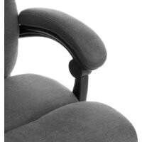 Офисное кресло TetChair Chief metalBL (ткань, серый, KUB 05/TW-12) - Изображение №9 — Chaika Market