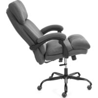 Офисное кресло TetChair Chief metalBL (ткань, серый, KUB 05/TW-12) - Изображение №4 — Chaika Market