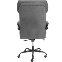Офисное кресло TetChair Chief metalBL (ткань, серый, KUB 05/TW-12) - Изображение №6 — Chaika Market