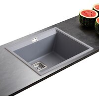 Кухонная мойка Aquasanita Delicia SQD100AW (beige 110) - Изображение №11 — Chaika Market