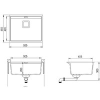 Кухонная мойка Aquasanita Delicia SQD100AW (beige 110) - Изображение №2 — Chaika Market