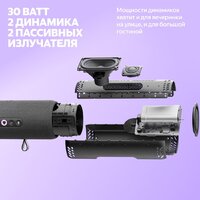 Умная колонка Яндекс Станция Стрит (черный) - Изображение №12 — Chaika Market
