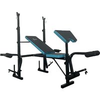 Силовая скамья Atlas Sport 1070 (черный/синий) — Chaika Market