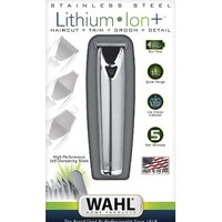 Универсальный триммер Wahl Trimmer Stainless Steel Li-Ion [9818-116] - Изображение №5 — Chaika Market