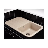 Кухонная мойка KUPPERSBERG Lira 1B1D Beige - Изображение №4 — Chaika Market