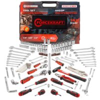 Универсальный набор инструментов ForceKraft FK-41421-5 New (142 предмета) - Изображение №2 — Chaika Market