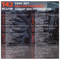 Универсальный набор инструментов ForceKraft FK-41421-5 New (142 предмета) - Изображение №5 — Chaika Market