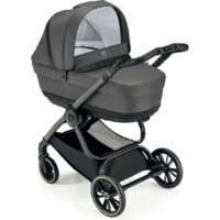Универсальная коляска CAM Milano (2 в 1, темно-серый меланж) — Chaika Market