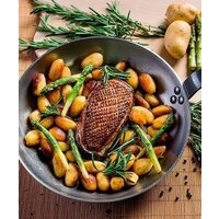 Сковорода-гриль De Buyer Carbone Plus 5530.30 - Изображение №6 — Chaika Market