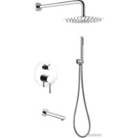 Душевая система  Abber Emotion AF8817 (хром) — Chaika Market