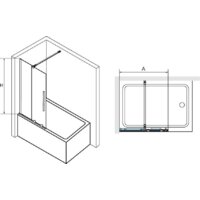 Шторки и карнизы для ванн и поддонов