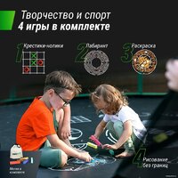 Батут Unix Line Supreme Game 16ft (синий) - Изображение №10 — Chaika Market