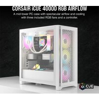 Корпус Corsair iCUE 4000D RGB Airflow CC-9011241-WW - Изображение №2 — Chaika Market