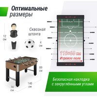 Настольный футбол Unix Line GTSFU140X74WD - Изображение №8 — Chaika Market