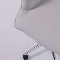 Офисное кресло AksHome Bella (chrome Kiton 701 велюр/белый антарктида) - Изображение №11 — Chaika Market
