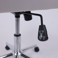 Офисное кресло AksHome Bella (chrome Kiton 701 велюр/белый антарктида) - Изображение №14 — Chaika Market