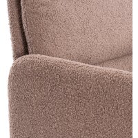 Офисное кресло TetChair Dover (хром/букле/коричневый) - Изображение №7 — Chaika Market