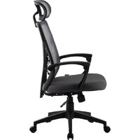 Офисное кресло CACTUS CS-MC414-GY (черный/серый) - Изображение №3 — Chaika Market