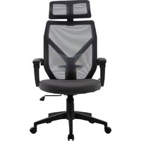 Офисное кресло CACTUS CS-MC414-GY (черный/серый) - Изображение №2 — Chaika Market