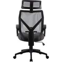 Офисное кресло CACTUS CS-MC414-GY (черный/серый) - Изображение №5 — Chaika Market