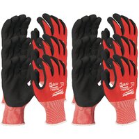 Перчатки хозяйственные Milwaukee Cut level 1/A L/9 4932471615 (12 пар) — Chaika Market