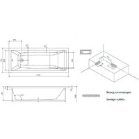 Ванна AM.PM Gem 170x75 W93A-170-075W-A - Изображение №9 — Chaika Market
