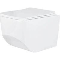 Унитаз подвесной Roxen Boro в комплекте с инсталляцией StounFix Dual Fresh 6 в 1 966786 (кнопка: серый гранит) - Изображение №6 — Chaika Market