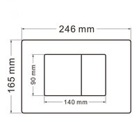 Унитаз подвесной Abber Bequem AC1100T-AC0105-AC0120NG (с кнопкой смыва) - Изображение №12 — Chaika Market