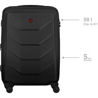 Чемодан-спиннер Wenger Prymo 612537 (черный) - Изображение №11 — Chaika Market