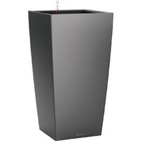 Кашпо Lechuza Cubico 30 All-in-One Set (антрацитовый металлик) [18184] — Chaika Market