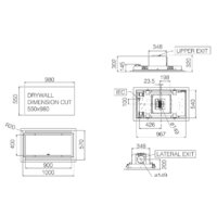 Кухонная вытяжка Elica Hilight-X H16 WH/A/100 PRF0173442A - Изображение №4 — Chaika Market