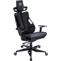 Игровое (геймерское) кресло CACTUS CS-CHR-DUO-BBK (черный кожзам) - Изображение №7 — Chaika Market