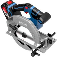 Дисковая (циркулярная) пила DongCheng DCMY02-185 Type BM (с 2-мя АКБ) — Chaika Market