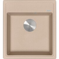 Кухонная мойка ZorG Rock 46 Premium beige - Изображение №4 — Chaika Market