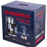 Рожковая кофеварка MAUNFELD MF-720S Pro - Изображение №11 — Chaika Market