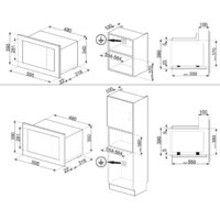 Микроволновая печь Smeg FMI120B3 - Изображение №2 — Chaika Market