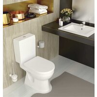 Унитаз напольный Керамин Бергамо Нова Slim МЛ 2-режим (белый) - Изображение №5 — Chaika Market