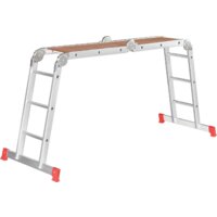 Лестница-трансформер Новая высота NV 233 трансформер с помостом 4x5 ступеней - Изображение №2 — Chaika Market