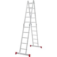 Лестница-трансформер Новая высота NV 233 трансформер с помостом 4x5 ступеней - Изображение №4 — Chaika Market