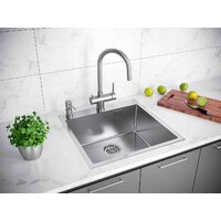 Кухонная мойка Paulmark Kroner Edge PM775151-BS - Изображение №2 — Chaika Market