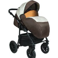 Универсальная коляска Alis Berta F (3 в 1, Be 05, светло-серый) - Изображение №8 — Chaika Market